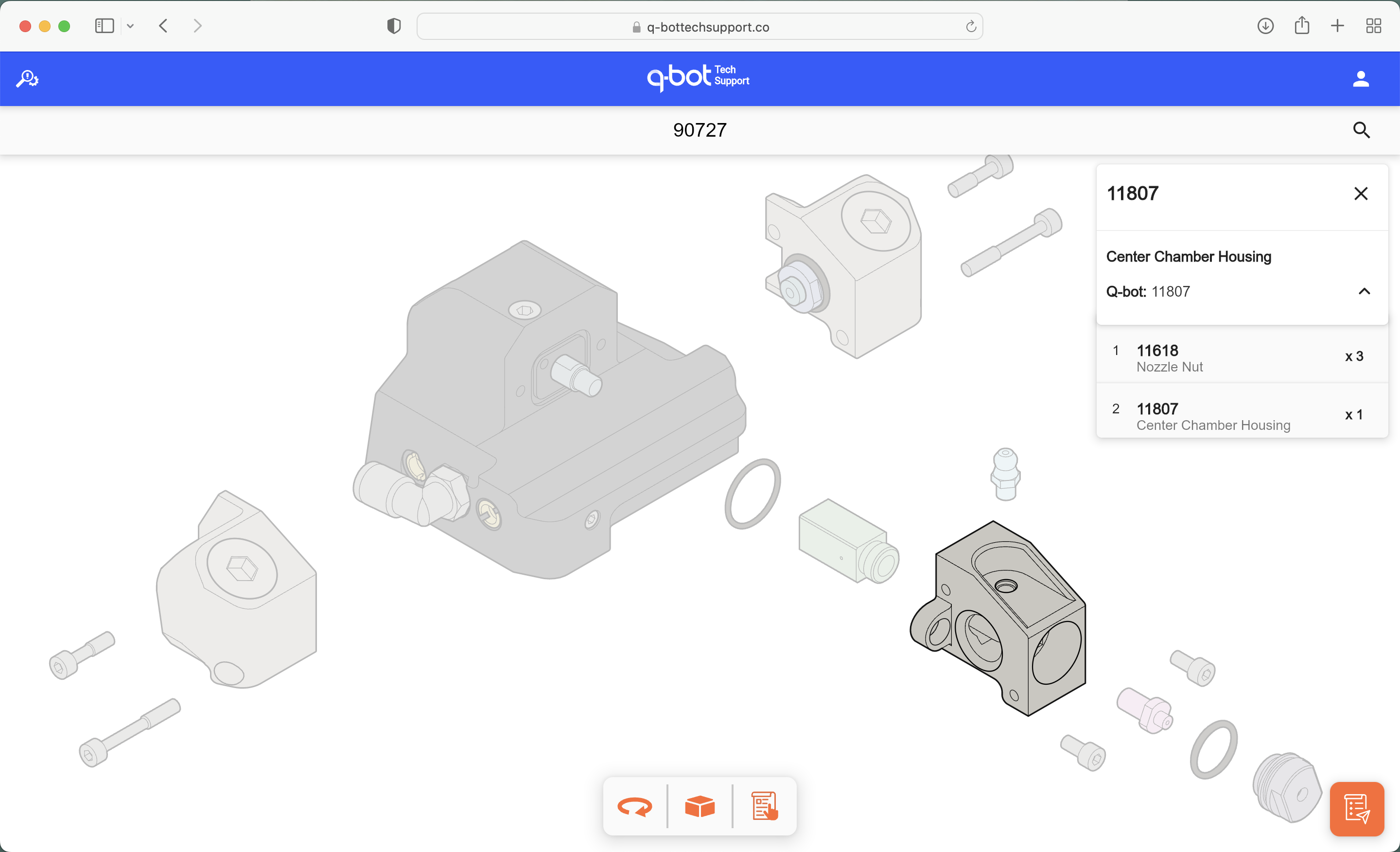 Interactive parts app — fixed perspective view (1)